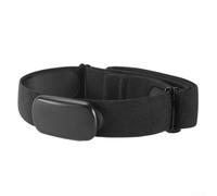 Durashmall Smart Heart Rate Monitor Plus e BLE 40 Sensor IP67 Impermeabile Nylon per Garmin e Bike Computer Ciclismo e Corsa Fitness Allenamento Nero