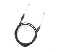 Durashmall Sostituzione inclinata bidirezionale del cavo di controllo dello scivolo per le parti dello spazzaneve per i modelli 946 04722 e 746 04722 accessorio nero a 52 pollici