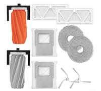 Durashmall Spazzola principale Spazzole Laterali Filtro E Mop Panno Kit Accessori Kit Per DJI Per ROMO S Per ROMO A Per ROMO P Robot Aspirapolvere migliorare la qualità dell'aria nella tua casa.(A)
