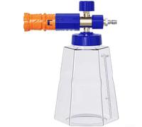 Durashmall Spruzzatore in schiuma ad alta pressione, 4000 psi, con densità di schiuma regolabile e attacco rapido da 1/4 per una pulizia efficiente di auto e patio, capacità 1000 ml (C)
