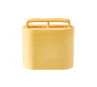 Durashmall Stampo per ghiaccio in silicone trasparente, 65 mm, senza bolle, per cocktail e caffè, flessibile, facile da rilasciare, per casa, bar, feste, verde (doppio giallo)