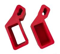 Durashmall Supporto per cavi di prolunga, confezione da 2 staffe di montaggio resistenti per cassetta degli attrezzi da parete laterale, per cavi da 15,2 m, garage, officina, cortile, attrezzature da