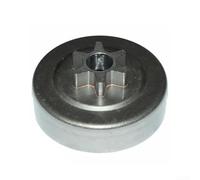 Durashmall Tamburo frizione per catena a 6 denti per motosega 023 MS230 MS231, adatto a catena per sega Picco 3/8, accessorio di ricambio per ingranaggi