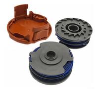 Durashmall Tappo di ricambio per bobine e 2 cassette di linea per Flymo Trim Trim 500 700 Multi Trim 250D 300D parti di erba