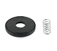 Durashmall Tappo per bobina e molla di ricambio per GE-CT 36/30 Li E SOLO 36/255 BL 18/200 String Trimmer Parti Copertura bobina in plastica 97,2 mm con molla di tensione per esterni