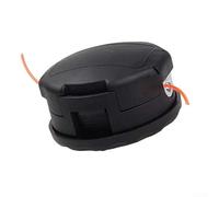 Durashmall Testa di ricambio per Echo SRM-225 SRM-210 e 230, in nylon, per un taglio efficiente, facile installazione, strumento da giardino all'aperto, parti di ricambio, colore nero, confezione da 2