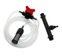 Durashmall Venturi - Kit iniettore di fertilizzante per irrigazione automatica con tubo dell'acqua da 1/2", interruttore e filtro, per sistema di gocciolamento da giardino, erogazione efficiente di