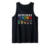 Durata Della Batteria Di Un Insegnante Humor Design Canotta