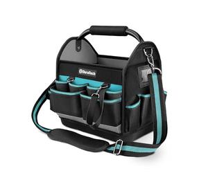 DURATECH Borsa Per Attrezzi Durevole da 30,5cm, Borsa Attrezzi con Base Impermeabile, Borsa Porta Attrezzi con Ampia Apertura, Poliestere 900d, Maniglia per il Trasporto, Tracolla Regolabile