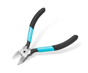 DURATECH Pinza di Precisione da 129 mm, Tagliafili a Filo di Precisione con Molla, Tronchesi a Filo Cr-V per Tagliare Rame Morbido o Cavi Elettrici, Bricolage, Creazione di Gioielli