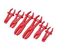 DURATECH Pinze per fascette stringitubo, 6 pezzi, pinze per tubi flessibili, tubi del carburante, tubi del gas, tubi dei freni tubi del radiatore