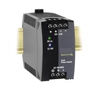 Duratekx Alimentatore for Guida DIN for ML60.122 monofase 12 V, 4,5 A Uscita CC 12-15 Vdc 4,5-3,6 A 54 W Ingresso CA 100-240 V (-15%/+10%) CC 110 V - 300 V (-20%/+25%)
