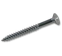 Duratool CSK2148ZP - Viti per legno a testa svasata Pozidriv, a doppia filettatura, zincate, 4,5 mm x 56 mm, confezione da 200