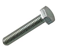 Duratool D01998 - Set di viti in acciaio INOX, M12 x 35 mm, confezione da 10