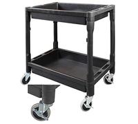 Duratool D03236 - Carrello di servizio in polipropilene con ruote