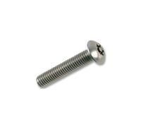 Duratool - Tptb412 - Vite, T/P Pin Torx Pulsante M4X12 100 Pz