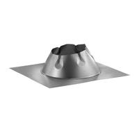 DuraVent DuraTech - Tetto piatto lampeggiante, diametro 12,7 cm | Condotto Componente, Misure 15 X 15 X 7 Pollici, 6 Lbs Peso del pacchetto, Paese di Origine: Stati Uniti