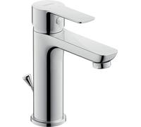 Miscelatore Monocomando Lavabo Duravit A.1 con sistema di scarico 167mm Cromo
