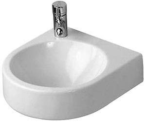 Duravit Architec lavabo 38x36 cm semicircolare a parete bianco 0766350009