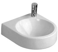 Duravit Architec lavabo 38x36 cm semicircolare a parete bianco lucida 0766350008
