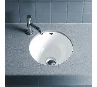 Lavabo da incasso Duravit Architec 27cm, installazione dal basso - 0319270000