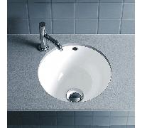 Lavabo da incasso Duravit Architec 32cm, installazione dal basso
