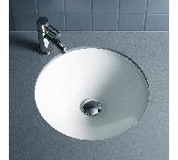 Duravit Architec - Lavabo senza troppopieno, diametro 375 mm, bianco 0319370000