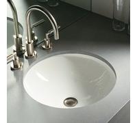 Duravit Architec - Lavabo senza foro, senza troppopieno, diametro 420 mm, bianco - lavabo 0319420000