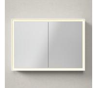Duravit Armoire de toilette L-Cube avec éclairage LED, largeur 1000mm (montage mural), LC755200000, LC755200000