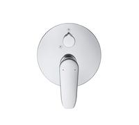 Duravit B.1 miscelatore doccia monocomando incasso, rosetta rotonda, 2 utenze,