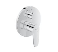 Duravit B.1 Miscelatore monocomando vasca da incasso, 2 utenze, con valvola di commutazione e combinazione di fusibili - B15210018010