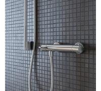 Duravit B.1 rubinetto doccia esterno con termostatico, B14220000010, B.1 cromo [Rubinetteria Bagno > Rubinetteria Doccia]