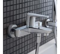 Duravit B.1 Mitigeur monocommandé pour bain apparent, raccords en S, inverseur à rappel automatique, B15230000010, B15230000010