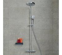 Duravit B.2 colonna doccia con termostatico, B24280008010, B.2; D-Neo cromo [Rubinetteria Bagno > Colonne Doccia]