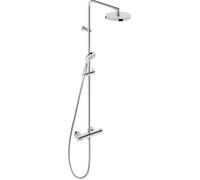 Duravit B.2 set doccia a parete con termostato con soffione cromo B24280008010