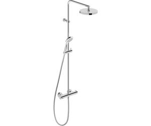 Duravit B.2 set doccia a parete con termostato con soffione cromo B24280008010