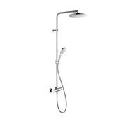 Duravit B.2 Shower System con termostato doccia, soffione doccia 200 mm, docc...