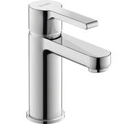 Duravit B21010 B.2 - Rubinetto per lavabo, misura S (altezza erogatore 92 mm), rubinetto per bagno, lavabo con cartuccia in ceramica, cromato