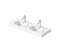Duravit Balcoon lavabo doppio, 241213AA00, Balcoon bianco [Lavabi > Lavabi Doppi]