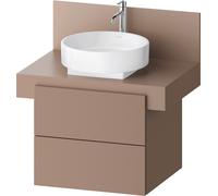 Duravit Balcoon Meuble sous-lavabo avec console, suspendu, rectangulaire, technique Tip-on, 570x600x534mm, BA50120JFIF0000, BA50120JFIF0000, Colorazione: Ombrellone