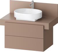 Duravit Balcoon Meuble sous-lavabo avec console, suspendu, rectangulaire, technique Tip-on, 570x800x534mm, BA50130JFIF0000, BA50130JFIF0000, Colorazione: Ombrellone