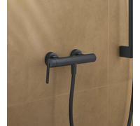 Duravit Balcoon Mitigeur monocommandé pour douche, montage apparent, BA4230000046, BA4230000046, Colorazione: Nero opaco