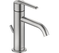 Duravit Balcoon Mitigeur monocommandé pour lavabo S FreshStart et Minusflow, avec vidage à tirette, BA1013001070, BA1013001070, Colorazione: acciaio inossidabile spazzolato