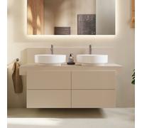 Duravit Balcoon Meuble sous-lavabo avec console, suspendu, rectangulaire, technique Tip-on, 570x1200x534mm, BA50170JEIE0000, BA50170JEIE0000, Colorazione: Beige sabbia