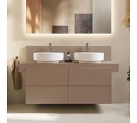 Duravit Balcoon Meuble sous-lavabo avec console, suspendu, rectangulaire, technique Tip-on, 570x1200x534mm, BA50170JFIF0000, BA50170JFIF0000, Colorazione: Ombrellone