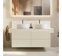 Duravit Balcoon mobile con consolle, 4 scomparti estraibili, BA90610IDID0000+BA50170JDID0000, Balcoon [Mobili da Bagno > Mobili Lavabo]