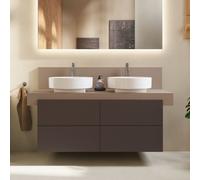 Duravit Balcoon mobile con top, BA90610IFIF0000+BA50170JGIG0000, Balcoon [Mobili da Bagno > Mobili Lavabo]