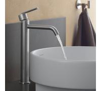 Duravit Balcoon rubinetto lavabo alto XL FreshStart, BA1043002070, XL Balcoon acciaio inox spazzolato [Rubinetteria Bagno > Rubinetteria Lavabo]