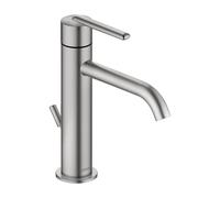 Duravit Balcoon Mitigeur monocommandé pour lavabo M FreshStart et Minusflow, avec vidage à tirette, BA1023001070, BA1023001070, Colorazione: acciaio inossidabile spazzolato