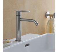 Duravit Balcoon rubinetto lavabo M FreshStart, BA1023002070, M Balcoon acciaio inox spazzolato [Rubinetteria Bagno > Rubinetteria Lavabo]